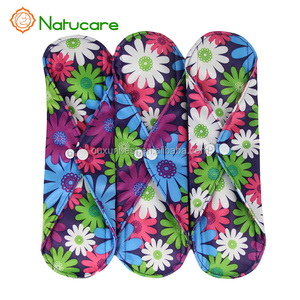 Serviettes hygiéniques lavables et réutilisables au charbon de bambou, serviettes hygiéniques douces en tissu pour maman, serviettes menstruelles, produit d'hygiène <span class=keywords><strong>féminine</strong></span> - Product Image 3