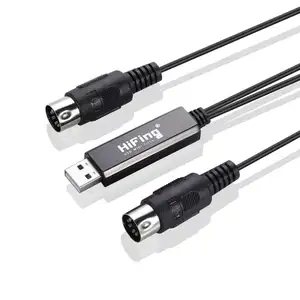 Chất Lượng cao Usb Để Midi Bàn Phím Giao Diện Chuyển Đổi Cáp Cho Roland Bàn Phím