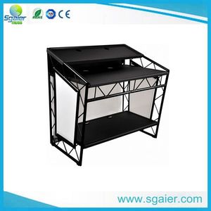 Bureau Portable Dj en aluminium, pliable, lumière Led, bon marché, offre spéciale - Product Image 3