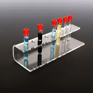 Phòng thí nghiệm thử nghiệm ống organizer acrylic holder, ống nghiệm chủ