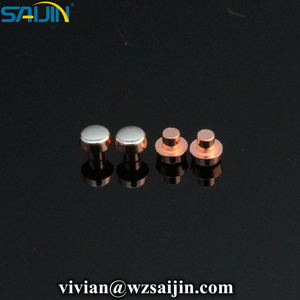 RoHS ISO được phê duyệt <span class=keywords><strong>Agni</strong></span> agsno2 agcdo agzno bạc đồng đinh tán liên hệ với điểm lưỡng kim bạc liên hệ với điểm cho thiết bị chuyển mạch - Product Image 2