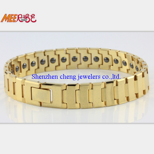 SZ CHENG JEWELERS gioielli in oro rosa <span class=keywords><strong>bracciale</strong></span> in carburo di tungsteno <span class=keywords><strong>con</strong></span> magnete o germanio - Product Image 4