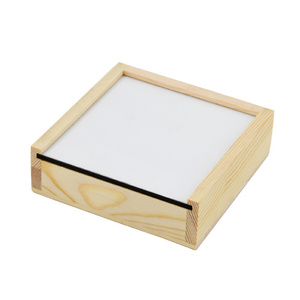 Caja <span class=keywords><strong>de</strong></span> almacenamiento <span class=keywords><strong>de</strong></span> tablero duro <span class=keywords><strong>de</strong></span> MDF HB, foto <span class=keywords><strong>de</strong></span> sublimación, posavasos <span class=keywords><strong>de</strong></span> madera - Product Image 2