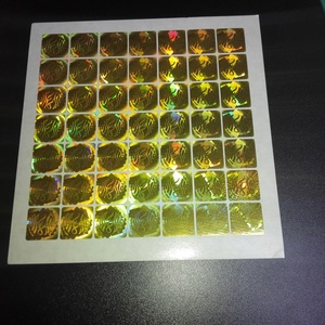 High quality security sticker hologram, custom made hologram sticker,10ml hologram vial label