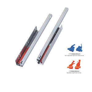 الثقيلة البلاستيك undermount درج الشريحة خارج سحب الجرف العدائين - Product Image 2