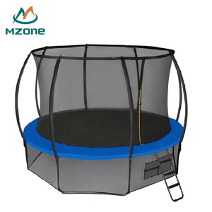 Mzone <span class=keywords><strong>Trampoline</strong></span> rond de grande taille pour l'extérieur avec <span class=keywords><strong>filet</strong></span>, 1,8 m, 1,83 m, 2,44 m, 3 m, 3,05 m, 3,6 m, 3,66 m, 3,96 m, 4 m, 4,27 m, 4,3 m, 4,57 m, 4,88 m, 5 m - Product Image 3