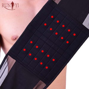 Tongrunyi — <span class=keywords><strong>ceinture</strong></span> de soutien <span class=keywords><strong>lombaire</strong></span> en maille, dispositif magnétique réglable et respirant pour soulager les douleurs du dos, Double traction - Product Image 3