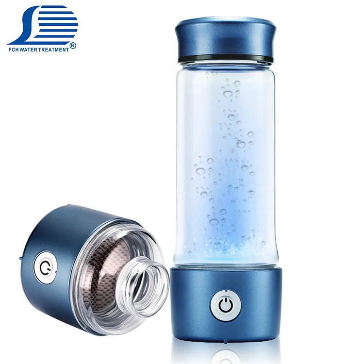 ミネラルウォーターボトル用のカスタムカラー高濃度陰イオン水素ボトル豊富な水素浄水器