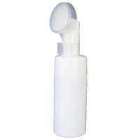 Flacon en mousse de 100 ml, 120 ml, 150 ml, brosse en silicone, flacon de mousse nettoyante pour le visage, flacon de mousse nettoyante pour le visage de 180 ml, 200 ml