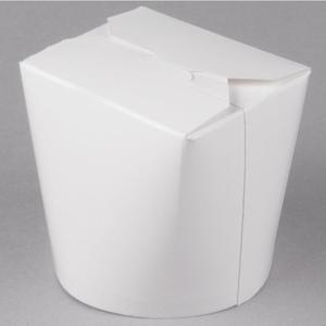 Caja de Papel Blanca de 16 oz para Fideos, Ensaladas, Pasta, <span class=keywords><strong>Wok</strong></span>, Desechable, Cajas para Shawarma y Doner de 710 ml con Logotipo - Product Image 2