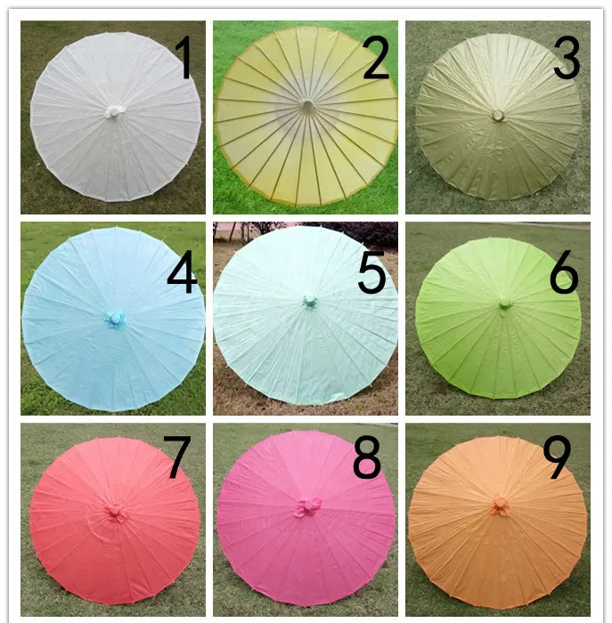 Çin oryantal toptan kağıt düğün şemsiye