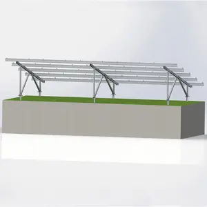Nuova energia solare Pv pannello a terra staffa sistema di montaggio Rack