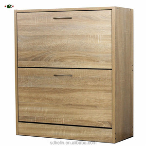Muebles de sala de <span class=keywords><strong>madera</strong></span> de dos puertas de <span class=keywords><strong>MDF</strong></span> del gabinete del zapato - Product Image 1