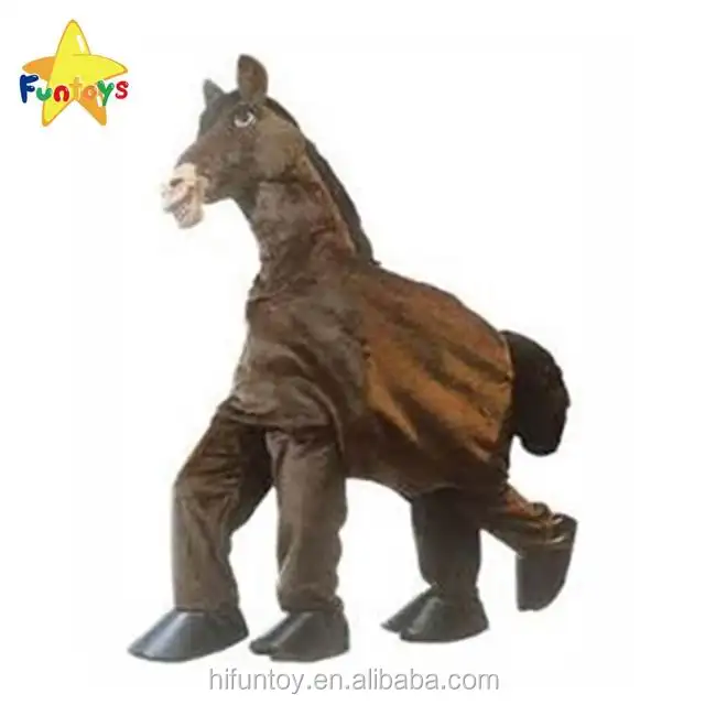 Mascotte toys CE — Costume de mascotte 2 personnes, cheval de dessin animé