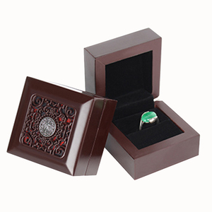 Tùy chỉnh rắn tốt lớp phủ UV dòng đặc biệt MDF đồ trang sức bằng gỗ công cụ kính Hộp bao bì - Product Image 1