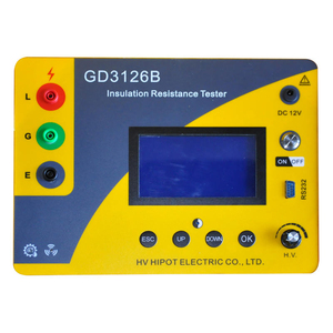 Hvhipot gd3126b kỹ thuật số cách nhiệt Trở kháng Tester 10KV IR Tester với 0.1m-200gî©Độ chính xác 5.0 Phạm vi đo lường - Product Image 2