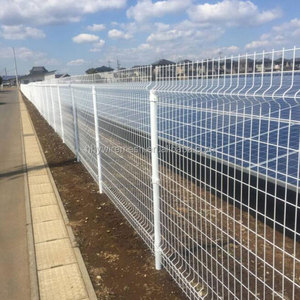 Thiết kế hiện đại 3D mạ kẽm PVC tráng 6-chân cao Hàn dây lưới hàng rào - Product Image 6