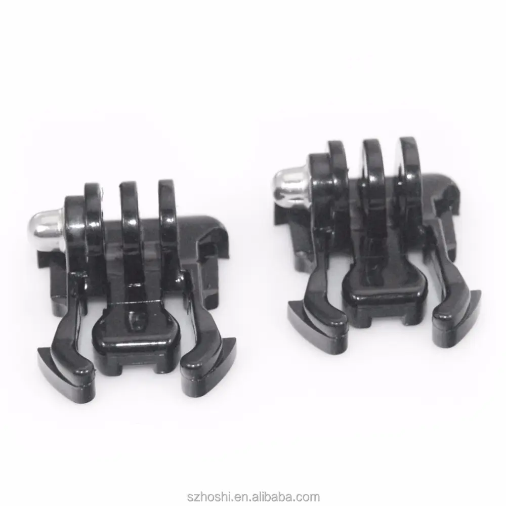 2pcs Quick Release Buckle Basic Mount Flat Buckle Base Helmet Chest Strap Mount Adapter for GoPro HD Hero 6 5 4 3 2 1 3+ Camera