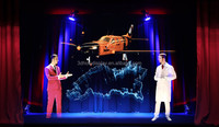 Système d'écran de projection holographique 3D Pepper's Ghost, projecteur holographique interactif pour animaux de compagnie, spectacle en direct PET