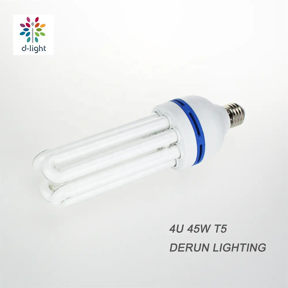 CE Rohs pur tri-phosphore 4u tube cfl 45w ampoules à économie d'énergie, CFL-HIGH