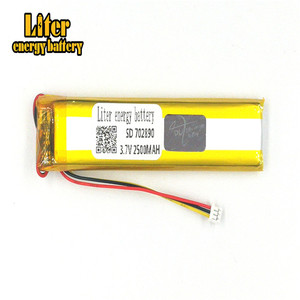 1.25-<span class=keywords><strong>3</strong></span> P <span class=keywords><strong>3</strong></span>.7 V 702890 2800 mah high quality lithium polymer battery li-li-ion rechargeable battery pack lipo battery - Product Image 2