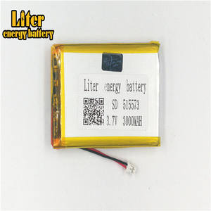 Plug <strong>2</strong>,0-<strong>2</strong> P <strong>3</strong>,7 515573 3000 mAh rechargeable LiPo battery solar rechargeable lithium-ion polymer lithium battery with PCM - Product Image 1