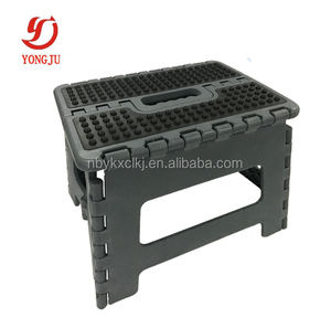 Plastic Folding <strong>Step</strong> <strong>Stool</strong> With Non-slip TPR Surface - Product Image 5