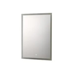 Bathroom Smart Mirror Wall Mounted LED Mirror With Touch Switch L6017