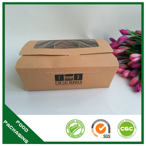 FDA foodgarde personalizado caja de doner, quitar caja de doner, caja de papel de pasta - Product Image 1