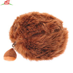 Classique En Peluche Animaux Puce <span class=keywords><strong>Dale</strong></span> En Peluche Châtaigne Avec Fermeture Éclair - Product Image 4