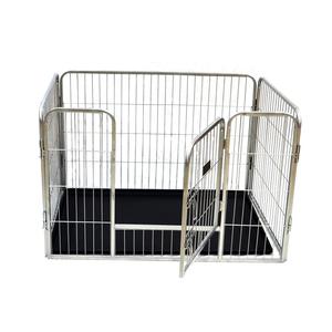 Commercio all'ingrosso moderna novità in metallo in rete metallica cane gabbia aperta Top <span class=keywords><strong>Pet</strong></span> box con vassoio inferiore per cani di grandi dimensioni prezzo a buon mercato - Product Image 3