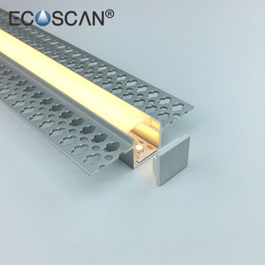Ecoscan Personnalisé 12.5mm <span class=keywords><strong>alu</strong></span> <span class=keywords><strong>noir</strong></span> en aluminium <span class=keywords><strong>u</strong></span> profil pour led bande - Product Image 2