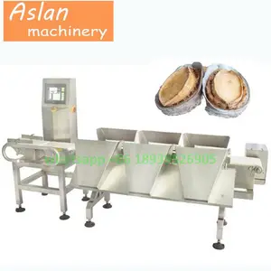 Oyster weight grader/fish sorting machine/abalone weight grading machine