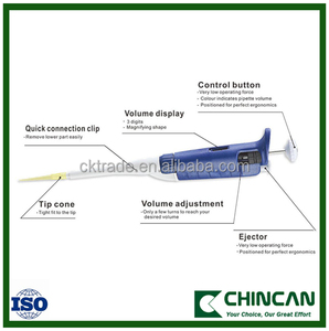 CHINCAN-Pipeta de volumen Variable, serie H, autoclavable, lectura directa - Product Image 2