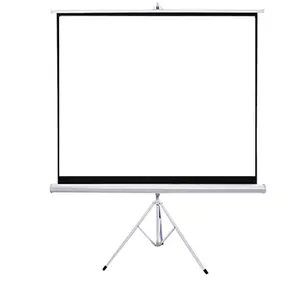 Telon Tripod <strong>Projector</strong> <strong>Screen</strong> <strong>Stand</strong> 72"-150" Matte White 4:3/16:9 Portable - Product Image 2