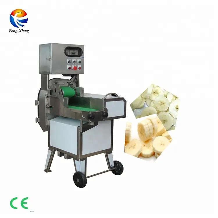 High Efficiency Banana Slicing Machine Automatic Banana Chipper
