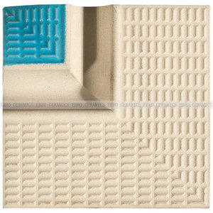 Accessorio per bordo piscina in ceramica blu per esterni con bordo arrotondato, tipo Aqua Arena - Product Image 6