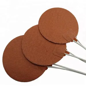 12V Round Silicone Rubber Heater small round heat pads
