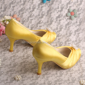 Scarpe Gialle da Donna con Tacco Alto 8CM - Product Image 4