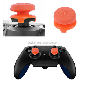 Tapa de palanca analógica de goma de silicona elevada mejorada con doble balancín, empuñaduras de pulgar para <span class=keywords><strong>Sony</strong></span> PS4 <span class=keywords><strong>PS5</strong></span> Controller Joystick Cover Caps - Product Image 1