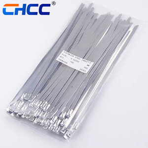 Bridas con cremallera para cables Autoblocante Acero inoxidable Ancho de 4,6mm-Bloqueo de bolas Bandas de acero - Product Image 5