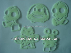 Autocollants fluorescents 3D d'animaux, étiquettes adhésives, lumineux nocturne, brillent dans la nuit - Product Image 4