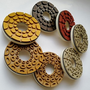 5 pollici blocco lumaca diamante tampone di lucidatura per pietra di granito - Product Image 3