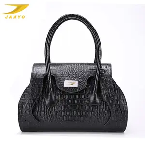 2023 yeni tasarım tote çanta moda özelleştirilmiş siyah vintage stil timsah desen benzersiz markalı bayan çanta