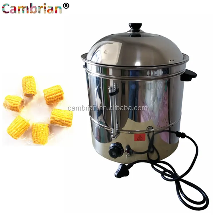 Saudi hot selling 20-110C temperature adjustable electric 48L sweet corn steamer for sale