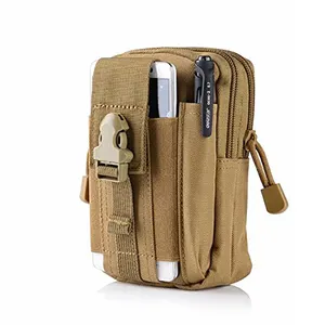 Durable Phone Pouch for Men Small Purse Cell Phone Arm Bag Multifunctional Carrier Belt Holder for Phone with Belt Clip