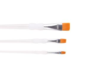 Usine directe organique transparent tige Pingfeng nylon brosse à <span class=keywords><strong>cheveux</strong></span> 3 ensembles aquarelle brosse art peinture fournitures - Product Image 2