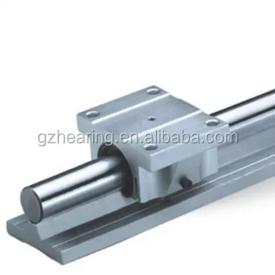 Trilho de guia da máquina cnc tbr20, guia linear, régua de alumínio do suporte do eixo dimetro 20mm