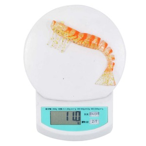 Esca Morbida a Forma di Gamberetto 12CM, Esca Artificiale in TPR per Pesca al Branzino, Esca Morbida per Pesca - Product Image 6