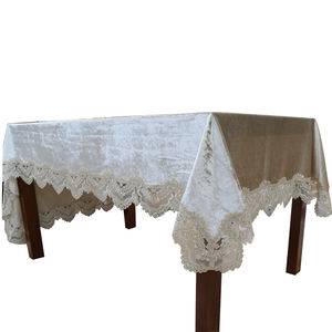 Satén gris alta bar <span class=keywords><strong>mesa</strong></span> de cóctel paño para la boda - Product Image 6